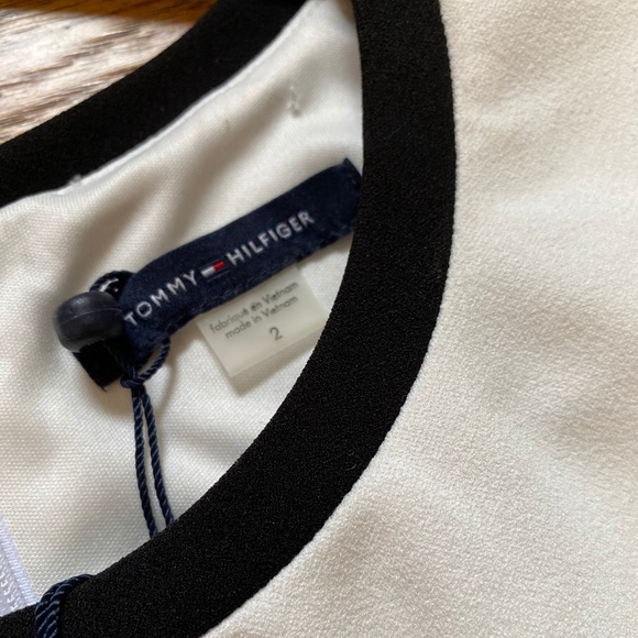 BRAND NEW BLACK AND WHITE TOMMY DRESS! - Picture 3 of 9